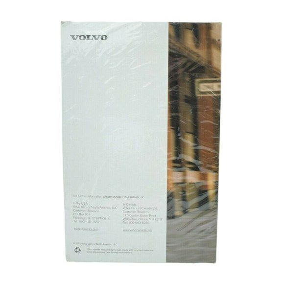 Volvo S60 Manual in Motion VIDS60-02A 2001 VHS Cassette (New) - Picture 2 of 3